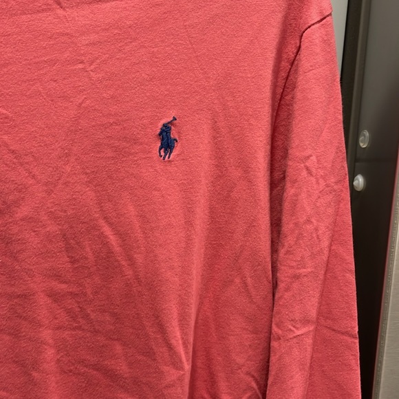 Ralph Lauren long sleeve logo tee size M men’s - Picture 3 of 3